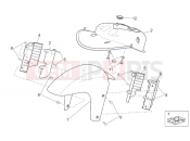 APRILIA Sport City 125-200 Front body - Front mudguard