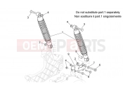 APRILIA Sport City 125-200 Rear shock absorber