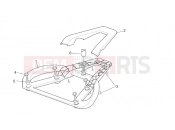 APRILIA Sport City 125-200 Top box support