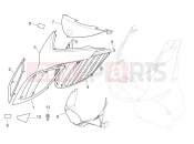 APRILIA Sport City 125-200-250 Front body  -  Front cover