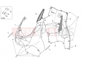 APRILIA Sport City 125-200-250 Front body - Internal shield