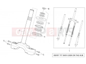 APRILIA Sport City 125-200-250 Front fork - Stem base