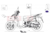 APRILIA Sport City 125-200-250 Plate set and handbooks