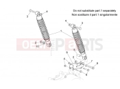 APRILIA Sport City Cube 250-300 IE Rear shock absorber