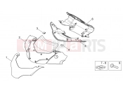APRILIA Sport City Cube 250-300 IE Front body - Front fairing
