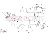 APRILIA Sport City Cube 250-300 IE Front body - Front mudguard