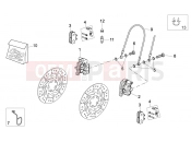 APRILIA Sport City Cube 250-300 IE Front caliper