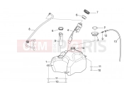 APRILIA Sport City Cube 250-300 IE Fuel tank