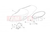 APRILIA Sport City Cube 250-300 IE Saddle unit