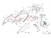 APRILIA Sport City ONE 125 4T Rear body