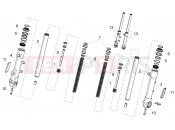 APRILIA Sport City ONE 125 4T Front fork
