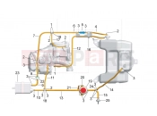 APRILIA Sport City ONE 125 4T Fuel vapour recover system