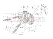 APRILIA Sport City ONE 50 4T 4V (USA-CANADA) Cylinder head