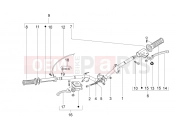 APRILIA Sport City ONE 50 4T 4V (USA-CANADA) Handlebar