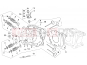 APRILIA Sport City Street 300 4T 4V Cylinder head