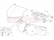 APRILIA Sport City Street 300 4T 4V Front body - Front fairing