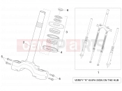 APRILIA Sport City Street 300 4T 4V Front fork I