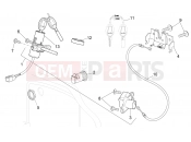 APRILIA Sport City Street 300 4T 4V Lock hardware kit