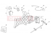 APRILIA Sport City Street 300 4T 4V Rear caliper