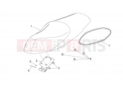 APRILIA Sport City Street 300 4T 4V Saddle unit