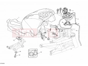 DUCATI 2008 Monster 696 FUEL TANK » TANK/SEAT