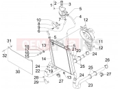 APRILIA SR MAX 125 hűtő rendszer