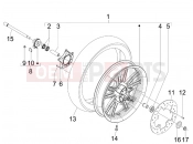 APRILIA SR MAX 125 első kerék