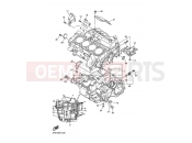 YAMAHA FJR 1300 FJR1300A (3P68) 2007 CRANKCASE