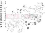 APRILIA SR MAX 125 kábelezés
