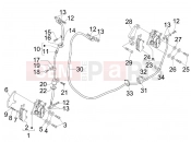 APRILIA SR MAX 300 Brakes pipes - Calipers