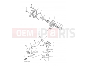 YAMAHA FZ6-N Fazer Naked FZ6-NHG FZ6 NAKED HG (5S51) 2007 WATER PUMP
