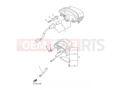 YAMAHA FZ6-N Fazer Naked FZ6-NAHG FZ6 NAKED ABS HG (5S41) 2007 TAILLIGHT