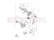 YAMAHA XVS 1300 A Midnight Star XVS1300A (11C1) 2007 WATER PUMP