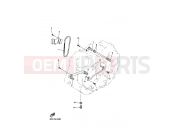 YAMAHA XVS 1300 A Midnight Star XVS1300A (11C1) 2007 OIL PUMP