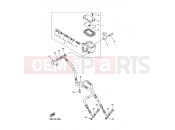 YAMAHA XVS 1300 A Midnight Star XVS1300A (11C1) 2007 FRONT MASTER CYLINDER