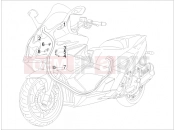 APRILIA SRV 850 bowden