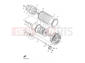 YAMAHA FJR 1300 FJR1300A (3P67) 2007 CLUTCH