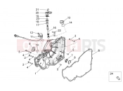 APRILIA Tuono V4 1000 R APRC ABS Clutch cover