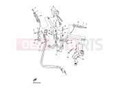 YAMAHA FJR 1300 FJR1300A (3P67) 2007 STEERING HANDLE & CABLE