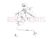 YAMAHA FJR 1300 FJR1300A (3P67) 2007 FRONT MASTER CYLINDER 2
