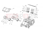 APRILIA Tuono V4 1100 Factory (ZD4TYG) Cylinder - Piston
