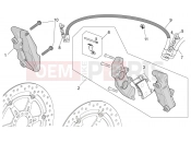 APRILIA Tuono V4 1100 Factory (ZD4TYG) Front brake caliper