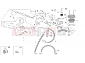 APRILIA Tuono V4 1100 Factory (ZD4TYG) Front master cilinder