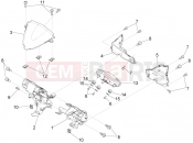 APRILIA Tuono V4 1100 Factory (ZD4TYH) Dashboard