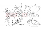APRILIA Tuono V4 1100 Factory (ZD4TYH) Exhaust pipe I