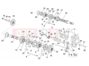 APRILIA Tuono V4 1100 Factory (ZD4TYH) Gear box