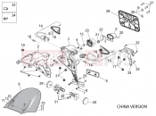 APRILIA Tuono V4 1100 Factory (ZD4TYH) Rear body IIII