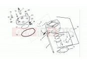 APRILIA RX 50 (3 - 5 seb.) cylinder - cylinder head