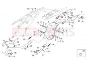 APRILIA RXV 450-550 STREET LEGAL Exhaust unit