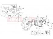 APRILIA RXV 450-550 STREET LEGAL Front brake system I